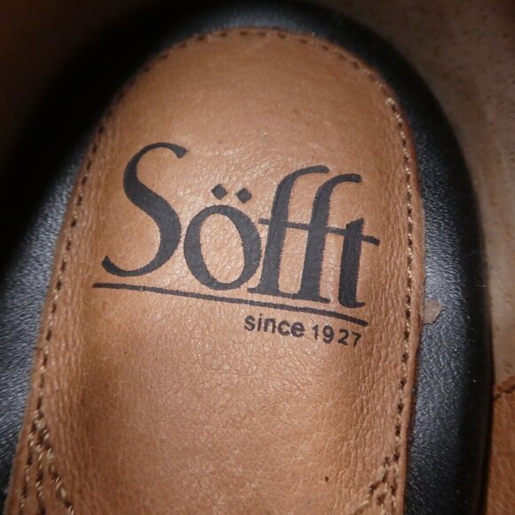 Sofft Vesper Brown Leopard Print Leather Pointed Kitten Heel Pumps Womens 9N - Picture 11 of 13